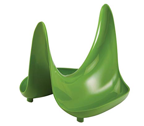 Hutzler 3707GR pot lid stand, one size, Lime Green