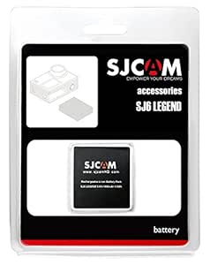 SJCAM SJ6 Series 3.8V 1000mAh Li-ion Battery for SJ6 Legend Sport Action Camera, Black