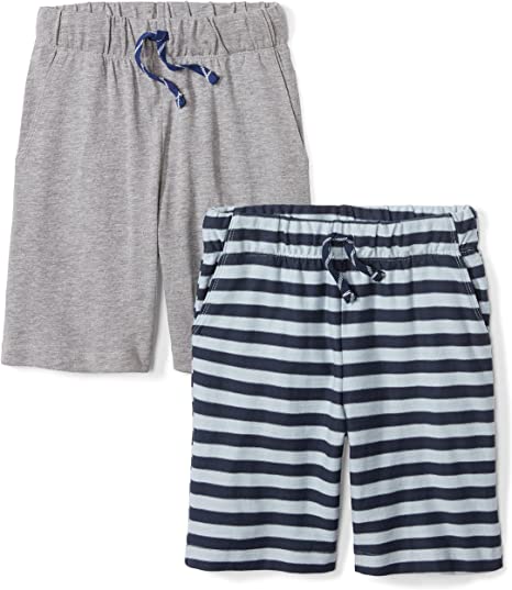 Amazon Brand - Spotted Zebra Boy's Knit Jersey Play Shorts