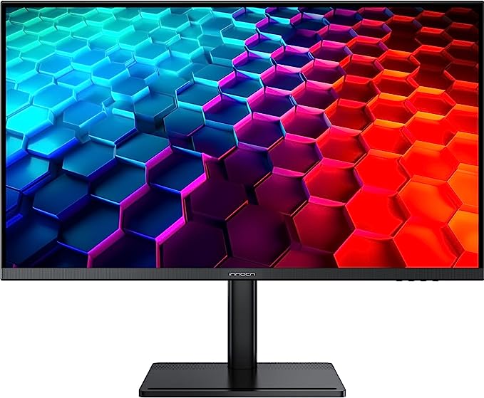 INNOCN 28" 4K UHD 3840 x 2160 IPS Computer Monitor Built-in Speaker, 93% DCI-P3, HDMI, Display Port, Eye Care, Flicker Free, Height/Tilt Adjustable Stand, PIP/PBP, Black