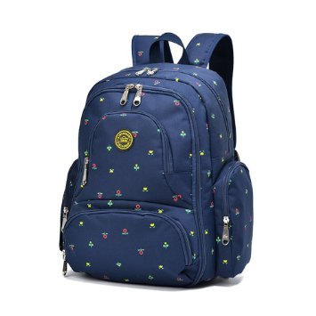 YuHan Baby Diaper Bag Travel Backpack Handbag Large Capacity Fit Stroller Blue