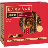 Larabar Uber Mixed Roasted Nut Crunchy Nut Bars 5 Count Box