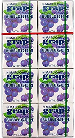 Marukawa - Eight Pack Grape Bubble Gum