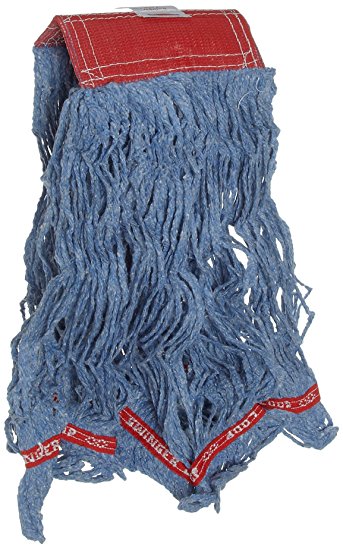 Rubbermaid Commercial Swinger Loop Wet Mop, Large, Blue, FGC15306BL00