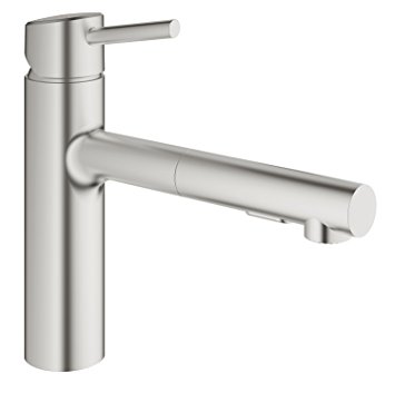 Concetto Single-Handle Pull-Out Kitchen Faucet with Dual Spray