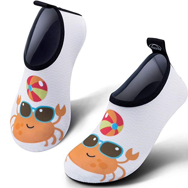 SIMARI Kids Water Shoes Girls Boys Toddler Quick Dry Anti Slip Aqua Socks for Beach Outdoor Sports SWS003
