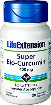 Life Extension Super Bio-Curcumin 400 mg, 30 Vegetarian Capsules
