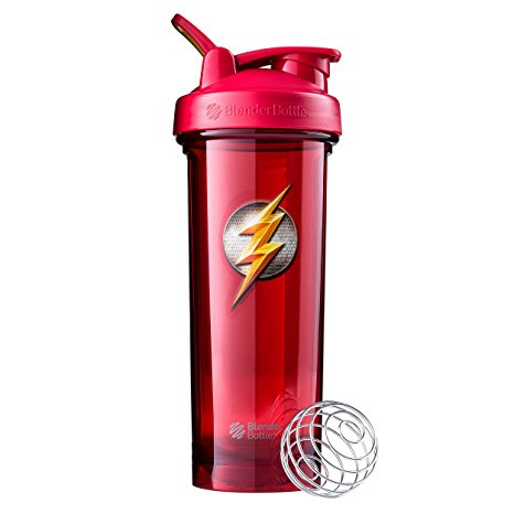 BlenderBottle Justice League Superhero Mixing Cups – Pro32 Ounce, Flash