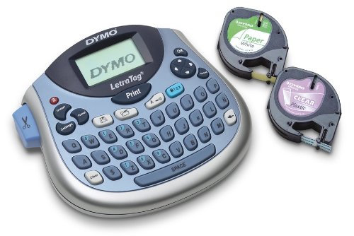 DYMO LetraTag LT-100T Plus Compact, Portable Label Maker with QWERTY keyboard (1733013)