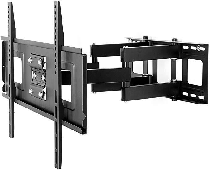 FLEXIMOUNTS A04 Full Motion Articulating TV Wall Mount Bracket for 32-65 Inch LED LCD HD 4K Plasma TV