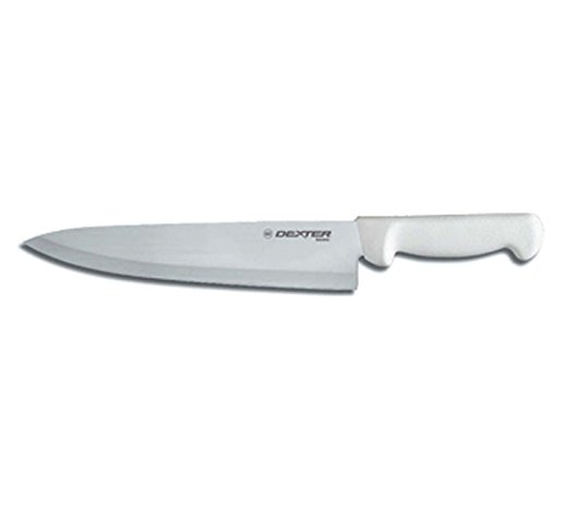 Dexter Russell P94802 Basics 10" Cooks Knife w/ White Handle