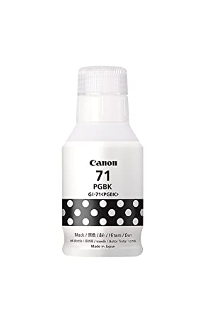 Canon GI-71 PGBK Ink Bottle, Black, Regular