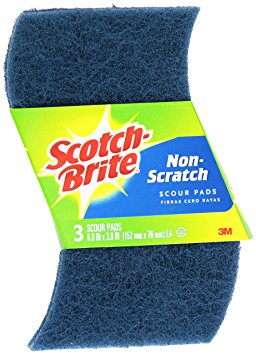 Scotch-Brite No-Scratch Scout Pads, 3 pk