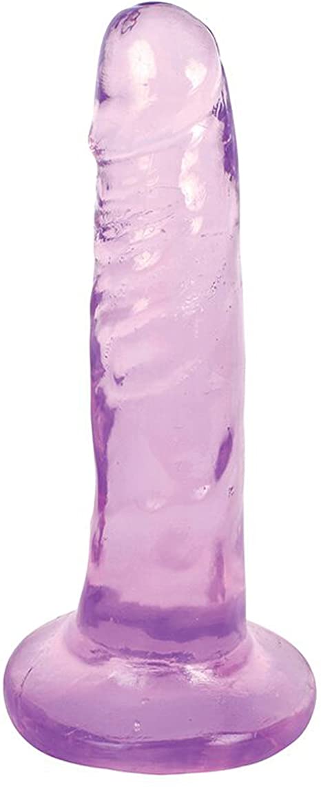 Lynx 6 Inch Purple Ice Dildo (Made in USA)