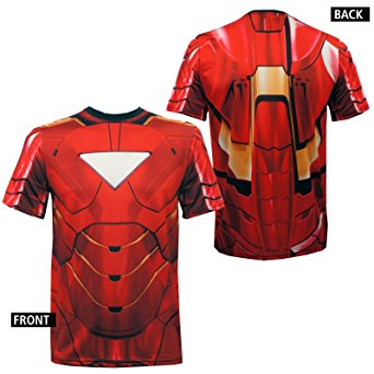 Iron Man Sublimated Athletic Costume T-Shirt