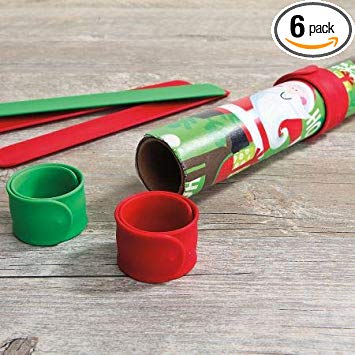 Silicone Holiday Red & Green Flip Wraps- Set of 6