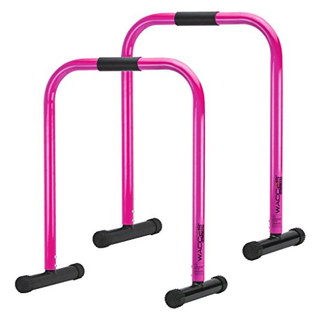 Wacces Heavy Duty Functional Fitness Station Equalizer Dip Bar
