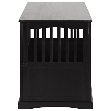 Casual Home 600-22 Pet Crate, Black, 27 Inch