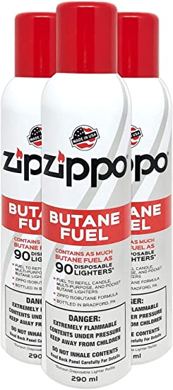 Zippo Butane Fuel