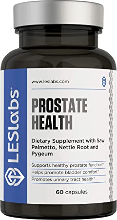 Prostate Support - Natural Supplement for Prostate Health, Bladder Relief and Improved Urinary Flow - With Saw Palmetto, Pygeum & Beta-Sitosterol - 60 Vegetarian Capsules