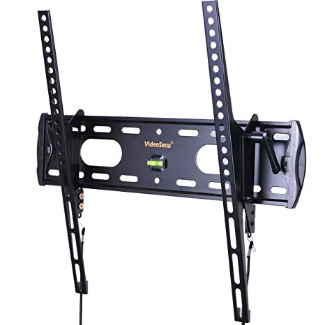 VideoSecu TV Wall Mount for Most 26" - 50" LCD LED Plasma TV with VESA up to 400x400mm, Tilt Wall Mounted Bracket Compatible with Samsung LG VIZIO Sony Bravia Sharp AQUOS Toshiba Panasonic Sanyo MN2