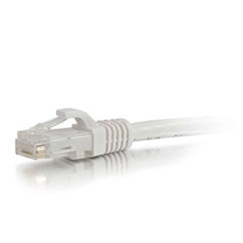 C2G / Cables To Go 27169 Cat6 Snagless Unshielded (UTP) Network Patch Cable, White (150 Feet/45.72 Meters)