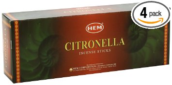 Hem  Citronella Incense Sticks 120-Count  Pack of 4