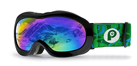 Picador Ski & Snow Goggles with Dual Layer Anti-Fog Lens for Kids