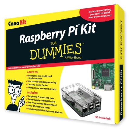 CanaKit Raspberry Pi Kit For Dummies (Pi 3 Included)