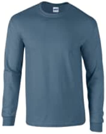 Gildan Men's Ultra Cotton Long Sleeve T-Shirt, Style G2400, Multipack