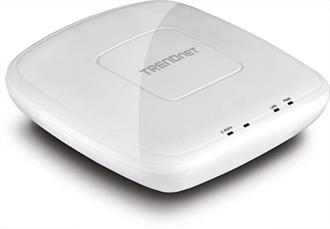 TRENDnet N300 Wireless PoE Access Point with Software Controller, Gigabit, AP, Client, 802.3af, TEW-755AP