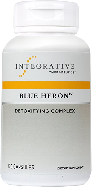 Integrative Therapeutics - Blue Heron - Detoxifying Complex with Dietary Fiber, Herbs, and Probiotics - 120 Capsules