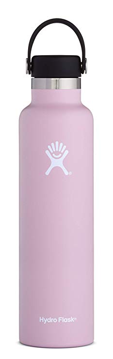 Hydro Flask Water Bottle | Stainless Steel & Vacuum Insulated | Standard Mouth with Leak Proof Flex Cap| Multiple Sizes & Colors