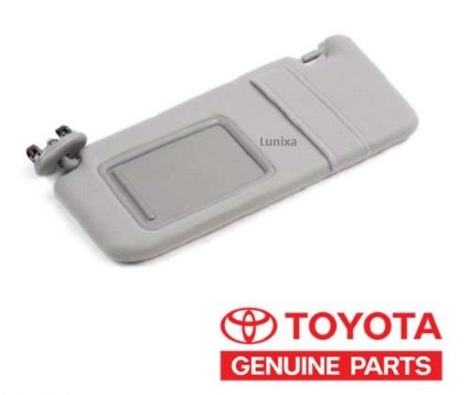 Genuine Toyota Camry 2007-2011 Driver Side Sun Visor With Vanity Lamp Gray Genuine OEM