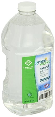 Green Works 00460 Commercial Solutions Glass and Surface Cleaner, 64 fl oz Refill