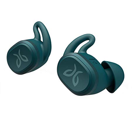 Jaybird Vista True Wireless Bluetooth Headphones with Charging Case - IPX7 Waterproof and Sweatproof Earphones, 16 Hour Playtime Siri Enabled In-Ear Earbuds for Sport, Running, Fitness, Gym - Blue