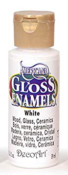 Deco Art Americana Gloss Enamels, 2-Ounce, White