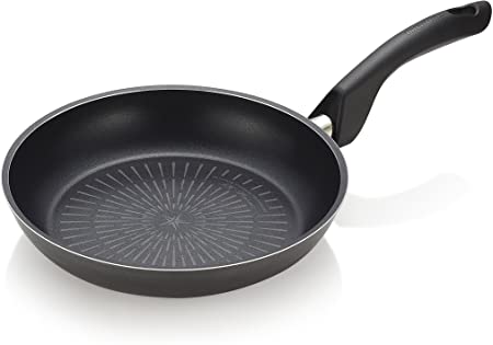 Happycall Induction Titanium Nonstick Frying Pan, Grey, PFOA-free, Skillet, Dishwasher Safe (10inch)