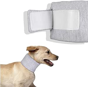 Dog Neck Brace Elizabethan Collar for Pet After Surgery Recovery Adjustable Breathable Neck Cervical Cone for Small Medium Dogs Puppies Kittens with Spinal IVDD Issues Male Dogs (Medium,Grey)