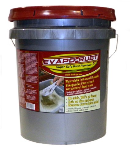 Evapo-Rust ER013 The Original Super Safe Rust Remover - 5 Gallon