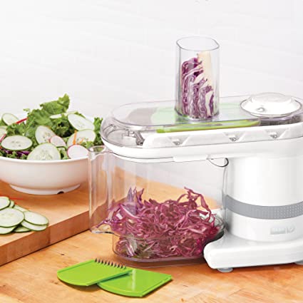 Dash Electric Mandoline & Food Slicer, White