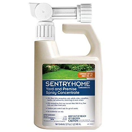 SENTRY HOME Flea and Tick Yard and Premise Spray, 32 oz