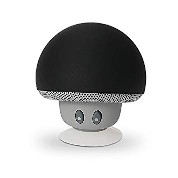 Marsboy Portable Mini Mushroom Stereo Speaker with Sucking Disk Bracket for Smartphones