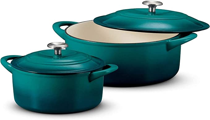 Tramontina Dutch Oven Set, 2-pack ( Teal )