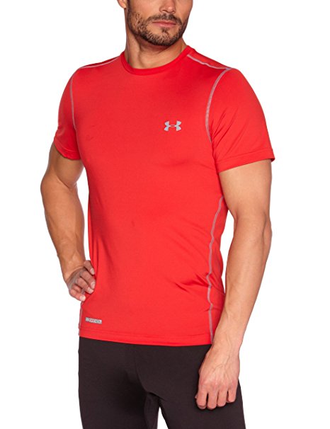 Under Armour Men's HeatGear Sonic Fitted Short Sleeve