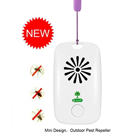 DR.OWL Pest Control Ultrasonic Pest Repeller Organic Repellent Products for Bugs Mice Fleas Spiders Ants Rats Roaches Flies Mosquitoes Rodents Insects
