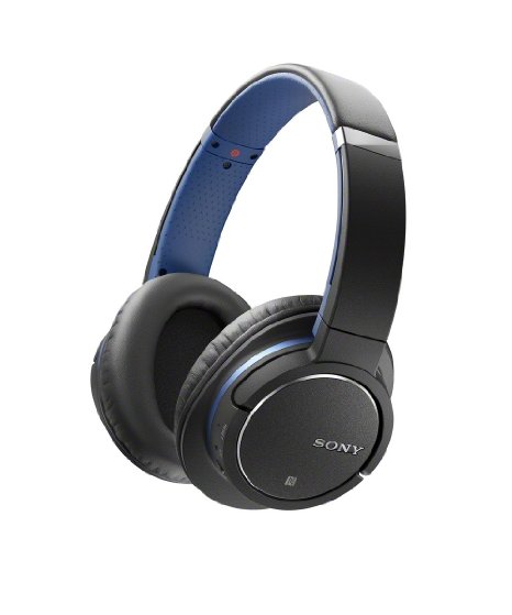 Sony MDRZX770BN Bluetooth and Noise Canceling Headset (Blue)