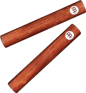 Meinl Percussion Traditional Wood Claves Musical Instrument Sticks — NOT Made in China — for Live, Studio and Classrooms, 2-Year Warranty (CL4IW)