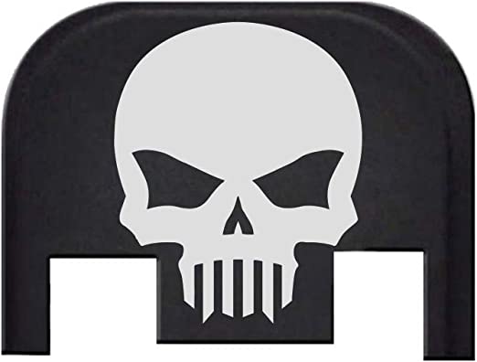 BASTION Rear Cover Slide Back Plate for Glock - Skull