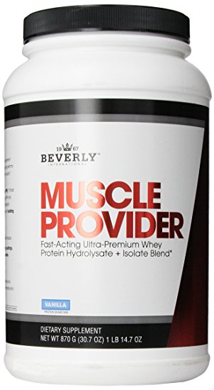 Beverly International Muscle Provider, Vanilla, 30.7 Ounce